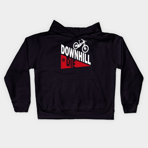 Downhill Kids Hoodie by RudiRuf